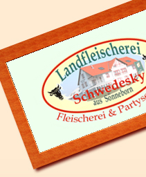 Partyservice - Landfleischerei Schwedesky